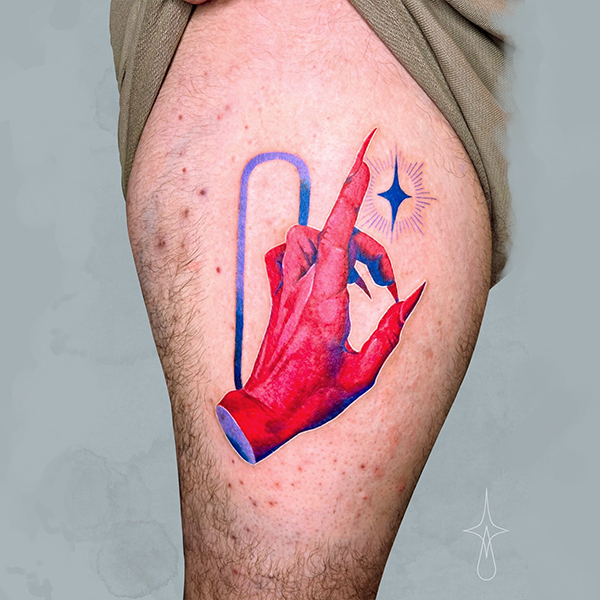 tatouage coeur barbelé
